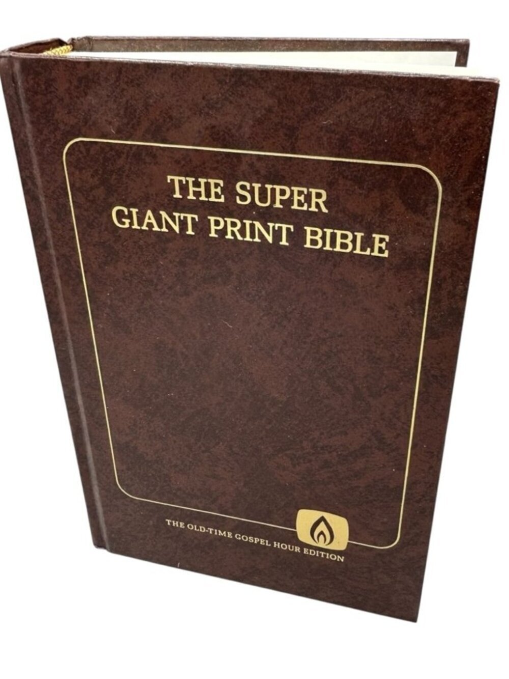 Super Giant Print Bible KJV I Chronicles Malachi Old Time Gospel Hour
